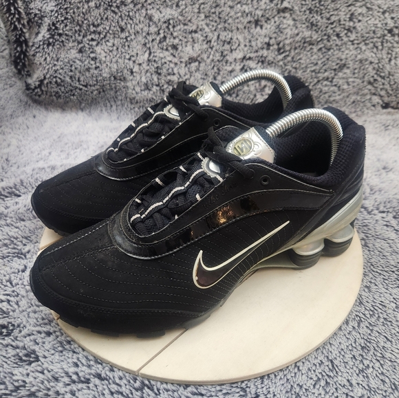 2007 RARE~Nike Shox Women's Black  Running Shoes Size 9 - Picture 4 of 9